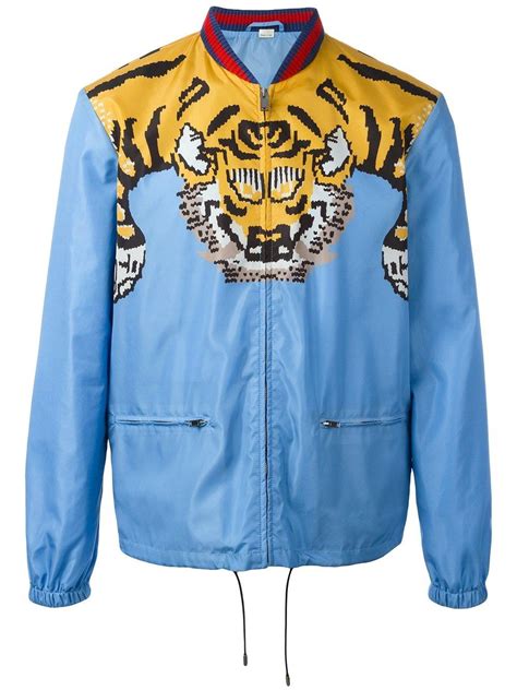 men gucci bomber|Gucci bomber jacket tiger.